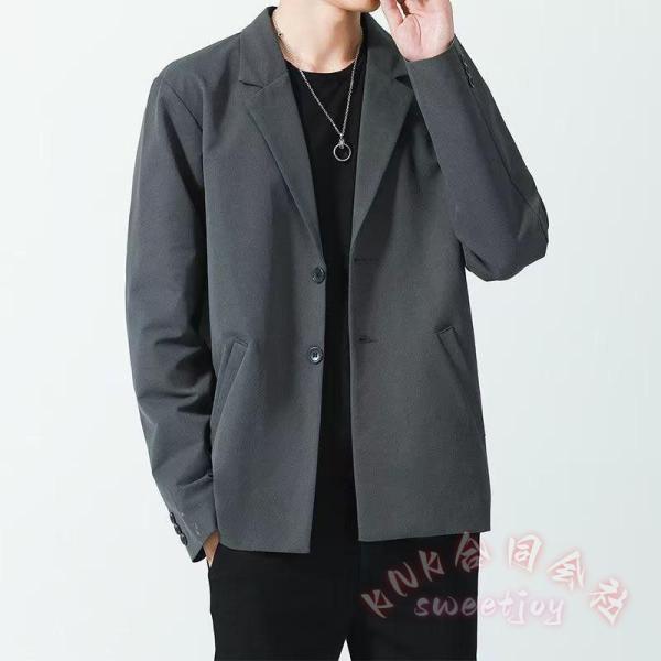 テーラードジャケット メンズ スーツ地 カーデ風 無地 長袖 春秋 在宅ワーク きれいめ KNK カジュアル フォーマル 通勤 仕事 羽織り シンプル コーデしやすい