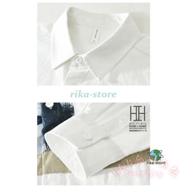 シャツ メンズ 長袖 柄シャツ おしゃれ ポケット付き 春 春服 大きいサイズ カジュアルシャツ シャツジャケット トップス KNK(株) 羽織りにも便利_10