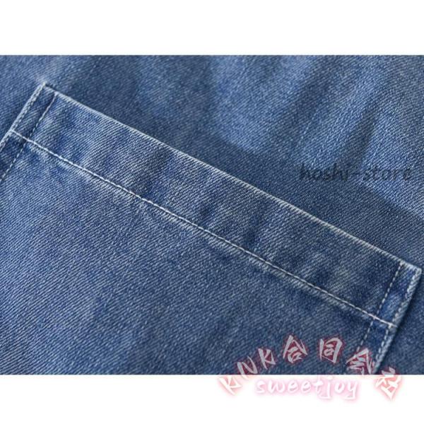 デニムシャツ メンズ ダンガリー ストライプ切り替え KNK(株） カジュアルシャツ トップス 春服 春物 羽織り おしゃれ こなれ感 アメカジ コーデに_11