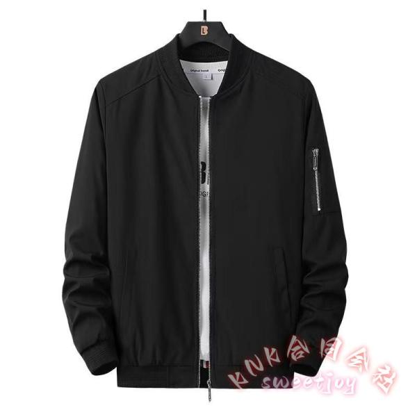 ジャケット メンズ 長袖 ジャンパー 春新作 ブルゾン ファスナー KNK(株） スリム 大きいサイズ 春秋 ビジネス 通勤 かっこいい ライトアウター 羽織り