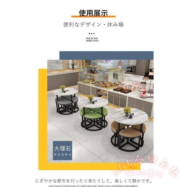 北欧風 ダイニングテーブルセット 丸テーブル 天然木 モダン KNK 椅子付き ダイニングセット 木製 おしゃれ 食卓 リビング 省スペース ナチュラル インテリア_6