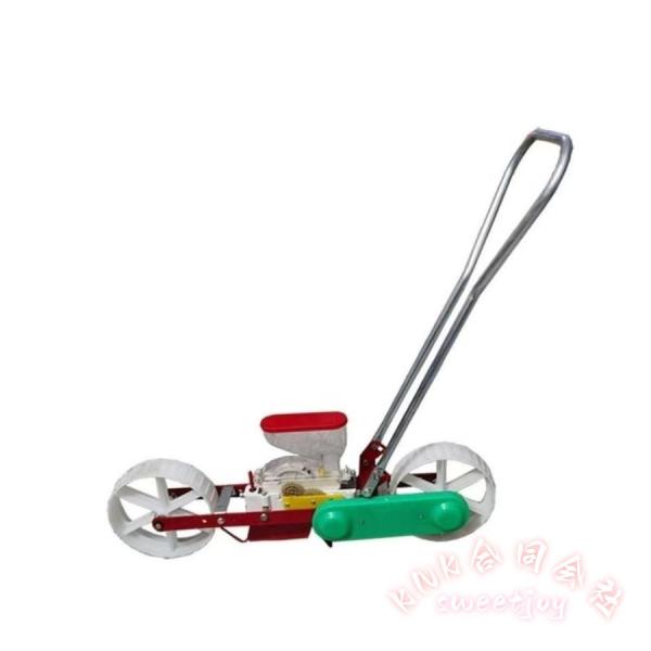 播種機 手押し 種まき機 1条 目皿式 高精度 KNK(株) 園芸用品 農機具 家庭菜園 商用 野菜 大根等 種まき 道具 便利 農業機械