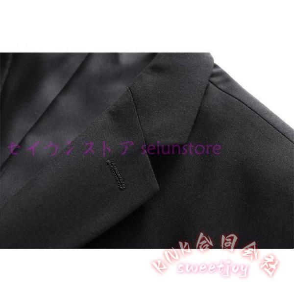 ビジネススーツ メンズ ブラックフォーマル 礼服 喪服 冠婚葬祭 KNK(株） セットアップ 秋夏 法事 結婚式 パーティ 二次会 フォーマルスーツ_13