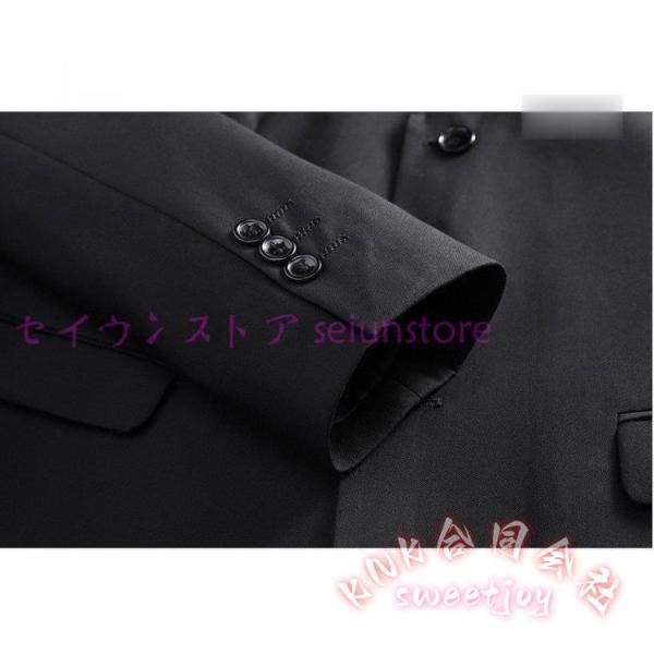 ビジネススーツ メンズ ブラックフォーマル 礼服 喪服 冠婚葬祭 KNK(株） セットアップ 秋夏 法事 結婚式 パーティ 二次会 フォーマルスーツ_15