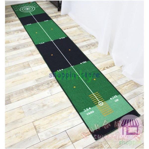 パターマット 室内パター練習 ５０×３００ｃｍ 距離標識 KNK(株） 裏面滑り止め 防音 屋内 屋外ＯＫ 練習マット ゴルフ練習 自宅でスコアアップ_9