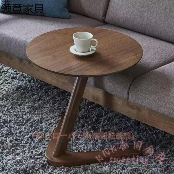 サイドテーブル 丸形 コーヒーテーブル ソファテーブル リビングテーブル おしゃれ ナチュラル KNK（株） 在宅勤務 コンパクト 家具 スタイリッシュ ベッド横