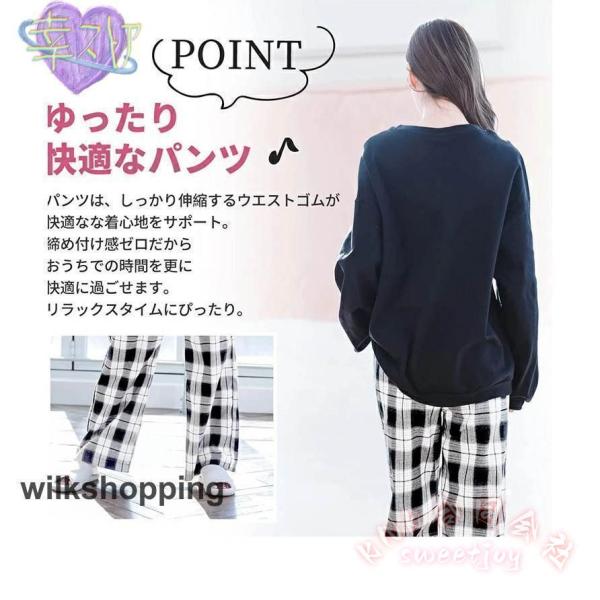 ルームウェア レディース 綿100％ パジャマ KNK 上下セット 長袖 可愛い 長ズボン 春 秋 冬 部屋着 寝間着 通気性 冷え性対策 柔らかい 冷房対策 肌触りいい