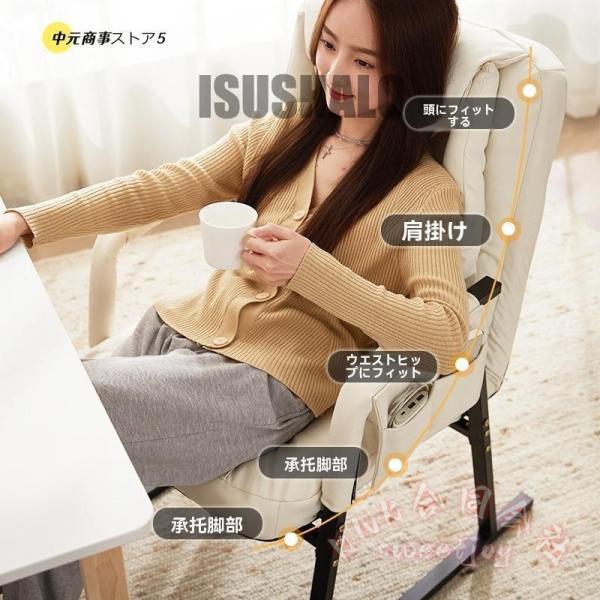 折りたたみチェア ひじ掛け付き オフィスチェア KNK（株） パソコンチェア 寝椅子 昼休み 昼寝ベッド兼用 快適 シート 家庭用 折りたたみ 省スペース_4