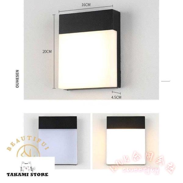屋外照明 ウォールライト 玄関灯 LED 防水 ブラケットライト KNK（株） 北欧 おしゃれ 壁掛け照明 レトロ インテリア 外灯 アンティーク 門灯 明るく安心_4