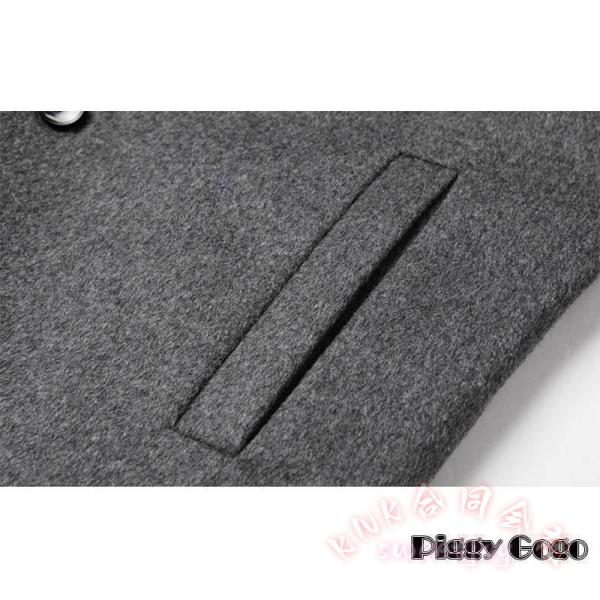 チェスターコート メンズ ロングコート ウール カシミヤ風 KNK(株) ビジネスコート 秋冬 防寒着 通勤コート 紳士服 きれいめ 大人スタイルに_10