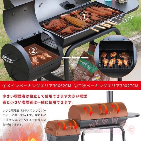 大型バーベキューコンロ 焚き火台 折りたたみ KNK（株） 6〜10人用 ステンレス製 炭BBQ アウトドアコンロ キャンプ バーベキュー台 大型グリル