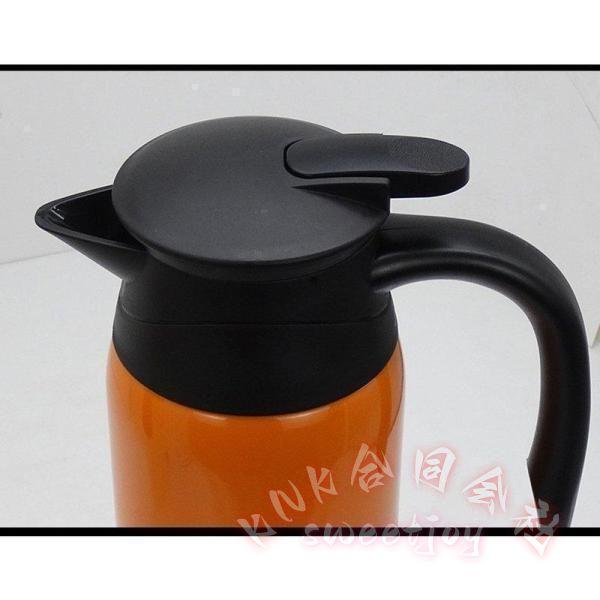 車用電気ケトル 800ml DC12V/24V自動識別 KNK（株） 加熱保温 