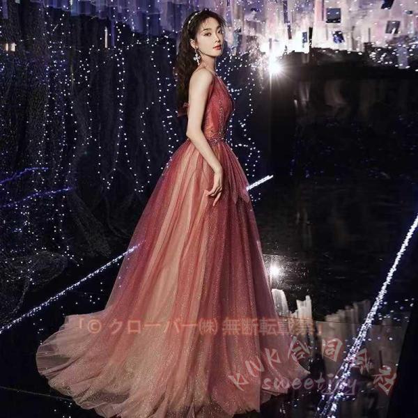 ロングドレス カラードレス ウェディングドレス パーティードレス 演奏会 発表会 二次会 卒業式 同窓会 披露宴 謝恩会 KNK(株) 舞台映え きれいめ 上品 華やか