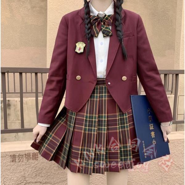 入学卒業式女子フォーマルスーツ5点セット卒服お受験JK制服チェックKNK(株）スカートブレザー発表会ジュニアキッズおしゃれアンサンブル