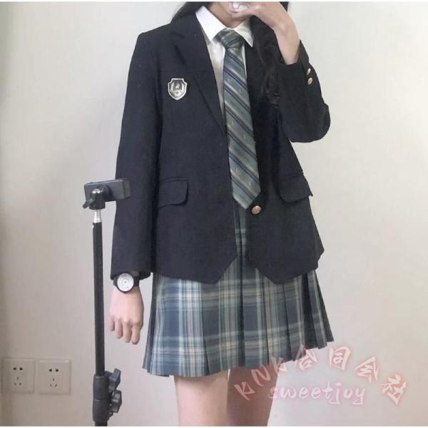 入学卒業式女子フォーマルスーツ5点セット卒服お受験JK制服チェックKNK(株）スカートブレザー発表会ジュニアキッズおしゃれアンサンブル