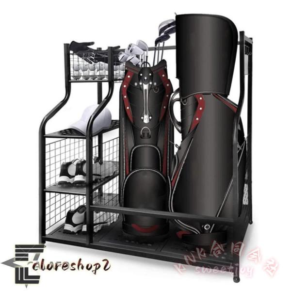 収納ラック ゴルフボールバッグ ガジェットオーガナイザー ディスプレイスタンド KNK ゴルフ用品アクセサリー まとめて整理 ガレージ収納 見せる収納にも対応_6