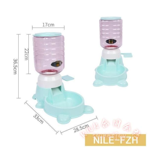 ペット用給餌器 1.8L 手動 レバー付き 犬用 猫用 KNK(株） フードディスペンサー 餌やり器 お留守番 えさ皿 ボトル式 ペット用食器 使いやすい_18