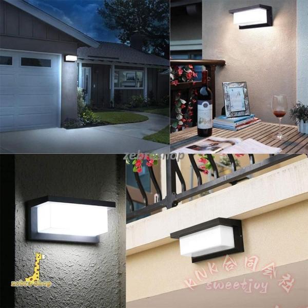 LEDポーチライト 玄関照明 人感センサー 防水 IP65 外灯 屋外 ウォールライト ブラケット アウトドアライト KNK(株） 玄関センサーライト_8