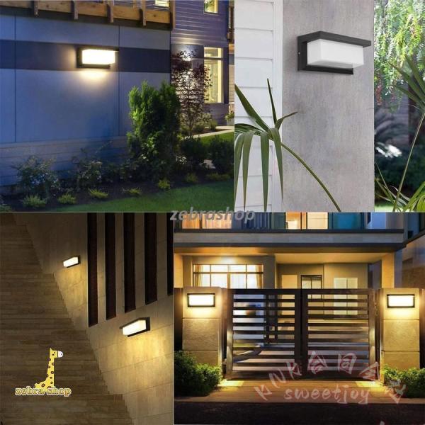 LEDポーチライト 玄関照明 人感センサー 防水 IP65 外灯 屋外 ウォールライト ブラケット アウトドアライト KNK(株） 玄関センサーライト_9