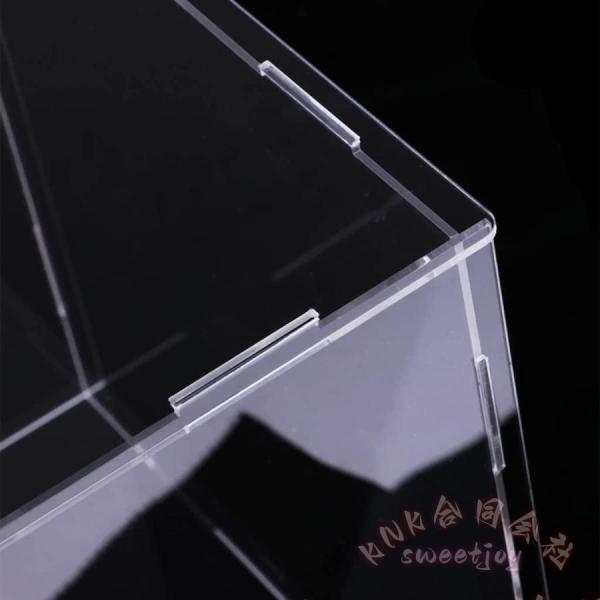 アクリルディスプレイケース ブラックベース 透明 保護ケース KNK(株） アクションフィギュア 収納 展示 コレクションケース ほこり防止 デスク 卓上_7