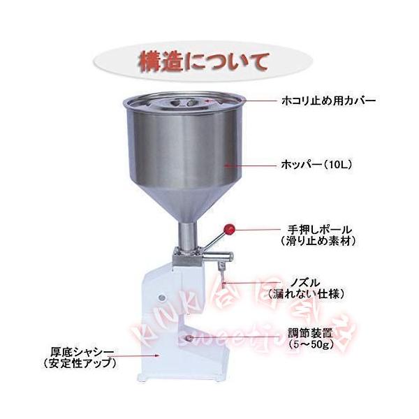 液体充填機 ペースト充填機 定量 卓上ステンレス KNK（株） 手圧 
