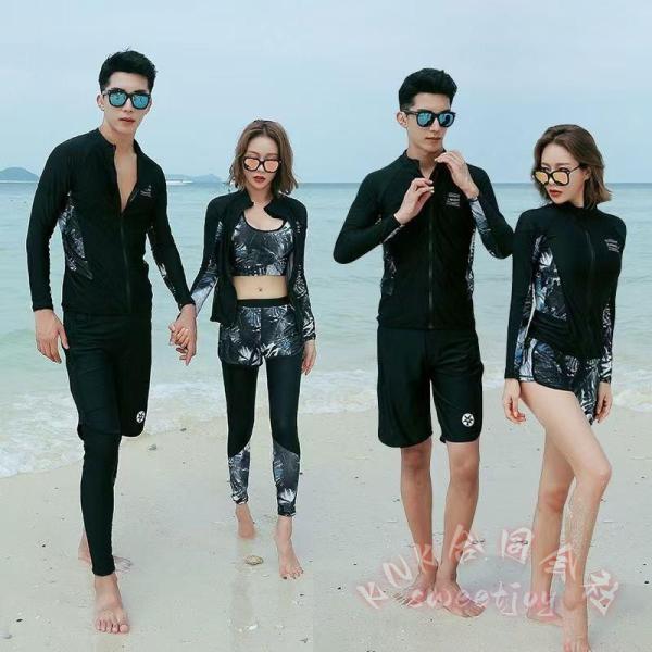 ラッシュガード水着レディースメンズ長袖UVカットセット水着KNKサーフパンツトランクスサーフィンプール紫外線対策UV対策体型カバーダイビング海