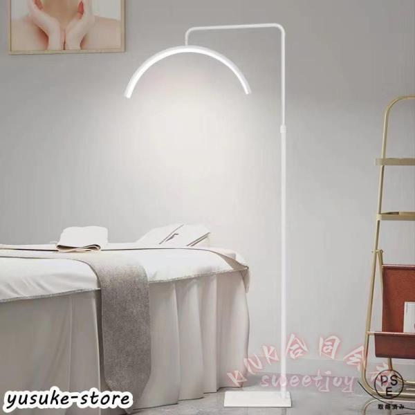 ハーフムーンライトLEDフロアランプスタンド360度回転高度角度調整 KNK(株） おしゃれ電気スタンドフロアスタンドライト寝室リビング照明_15