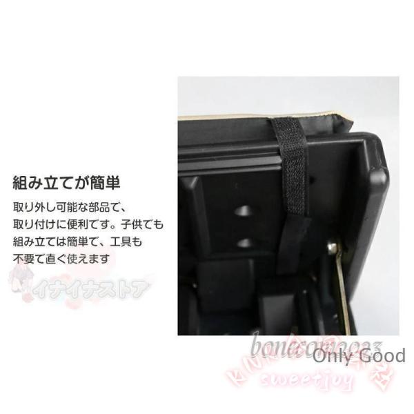 汎用フットレスト 車用 角度調節 折り畳み KNK（株） PVCレザー ブラック カー用品 足置き台 デスク兼用 長距離ドライブ 快適 サポート コンパクト