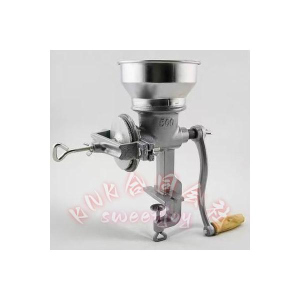 手動製粉機 ハンドクランク 穀物粉砕 コーヒーミル 家庭用 KNK(株） 穀物/薬草/スパイス対応 調整可能 厨房 商業用にも 手回しミル 粉砕機 省スペース
