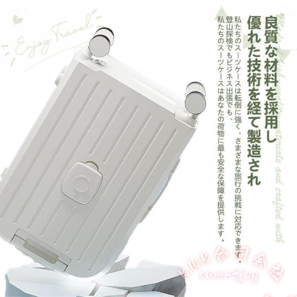 スーツケース フレームタイプ 軽量 おしゃれ ダイヤル式 ダブルキャスター KNK(株） 多収納ポケット ビジネス 修学旅行 海外旅行 トランク 使いやすい_13