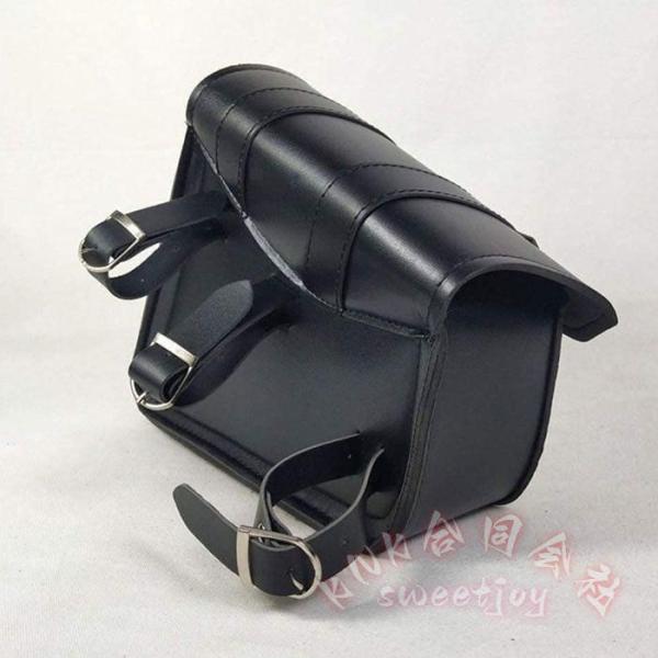 バイク サイドバッグ 左側 防水 大容量 汎用 KNK(株) バイクサイドバック 自転車 工具入れ 小物入れ ウォーターボトルバッグ付き ツーリング 便利