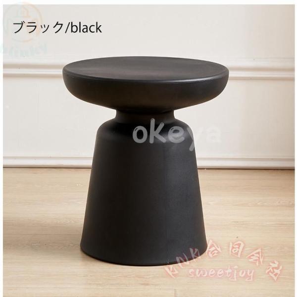 サイドテーブル 丸形 ソファサイド ナイトテーブル KNK(株) ミニテーブル 子供部屋 キッズルーム おしゃれ 省スペース 置くだけ簡単_3