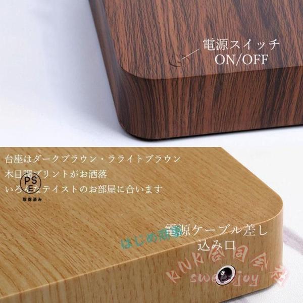 磁気浮上月ライト3Dプリントナイトライト14cm KNK(株) 2色切り替え月ランプテーブルデスクライトおしゃれインテリアベッドサイド照明_8