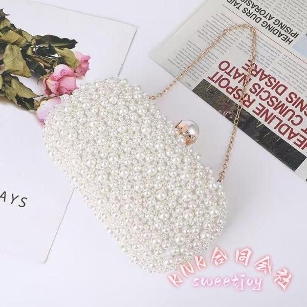 パーティーバッグ レディース クラッチバッグ お呼ばれ KNK(株） コンパクト サブバッグ パール フォーマル 上品 オシャレ 結婚式 二次会 同窓会 和装にも