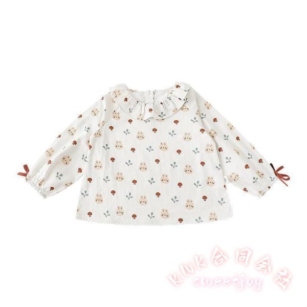 キッズ ワンピース&ベスト 2点セット 女の子 KNK(株) 長袖 フレア 襟付き 花柄 お洒落 かわいい お出かけ 普段使い フォーマルにも_3