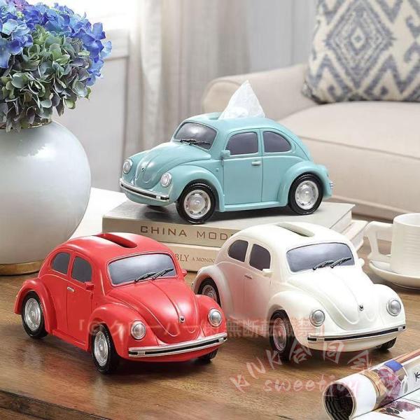 ティッシュカバーワーゲンバス型ティッシュケースKNKバス型ティッシュケースペン立てティッシュボックスティッシュケース置くだけインテリア雑貨かわいい