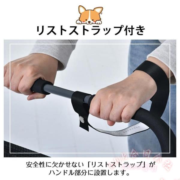 ペットカート対面式折りたたみ多頭中型小型猫犬 KNK(株) 2way軽量組立簡単工具不要介護ドッグカート9色ペットバギー耐久性高い_10