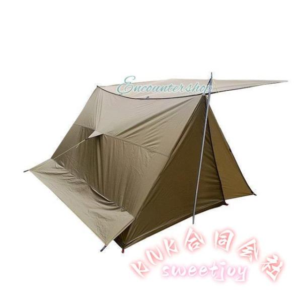 パップテント １〜２人用 軍幕 ソロテント 難燃 焚火対応 KNK(株） 遮光 シェルター ツーリング タープ ハイキング 釣り キャンプ アウトドア_7