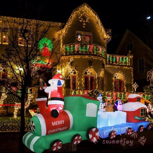 クリスマス 自動風船 オーナメント 置物 風船 デコレーション KNK(株) クリスマス装飾 誕生日 飾り付け 室内 室外 屋外 お祭り飾り イベント_1
