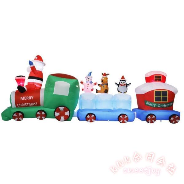 クリスマス 自動風船 オーナメント 置物 風船 デコレーション KNK(株) クリスマス装飾 誕生日 飾り付け 室内 室外 屋外 お祭り飾り イベント_2