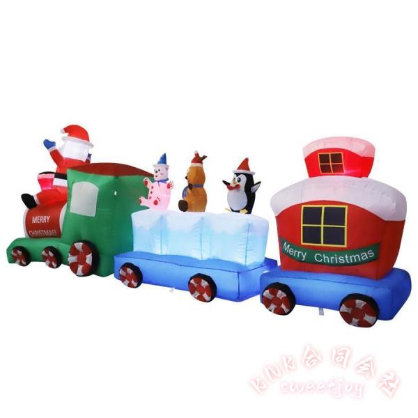 クリスマス 自動風船 オーナメント 置物 風船 デコレーション KNK(株) クリスマス装飾 誕生日 飾り付け 室内 室外 屋外 お祭り飾り イベント_4
