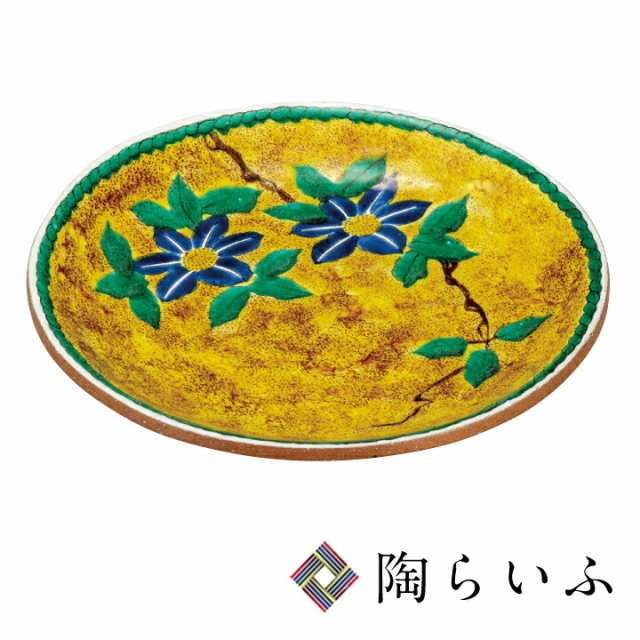 九谷焼 7.5号盛皿 吉田屋鉄線/博峰窯＜ギフト 花以外 和食器 皿 盛皿 人気 ギフト 贈り物 結婚祝い/内祝い/お返し＞ 洋食器