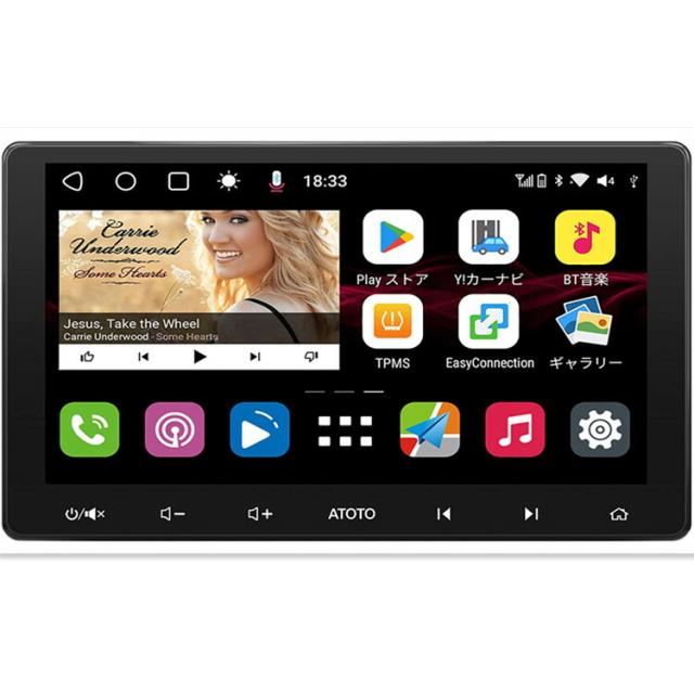 ATOTO S8 Lite S8G2113LT 10.1インチ Double Din Android カーオーディオ/ステレオレシーバー、ワイヤレスApple CarPlay＆有線 Android Autoと互換性があります 。デュアルBluetooth、WiFi / BT / USBテザリングインターネット、SCVC＆LRV、2G + 32G