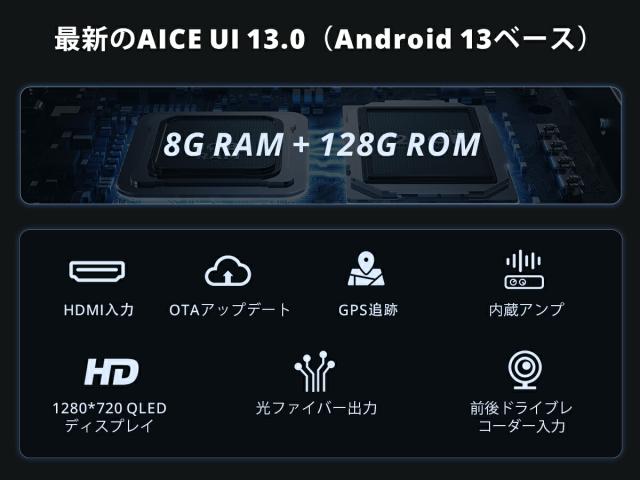 グレードアップ 10インチ QLED ATOTO X10G110E AI Android カーナビ 8G+128G 1 DIN フローティングディスプレイオーディオ カーナビ 4G LTE ワイヤレス Carplay Android Auto デュアルフォン接続 Bluetooth HDMI入力 LRV & SCVC 36B-EQ デュアル内蔵ノイキャンマイク GPS追跡_2