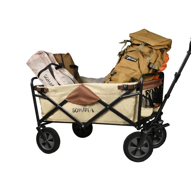 送料無料】キャリーワゴン【耐荷重150kg】アウトドアワゴン キャリー