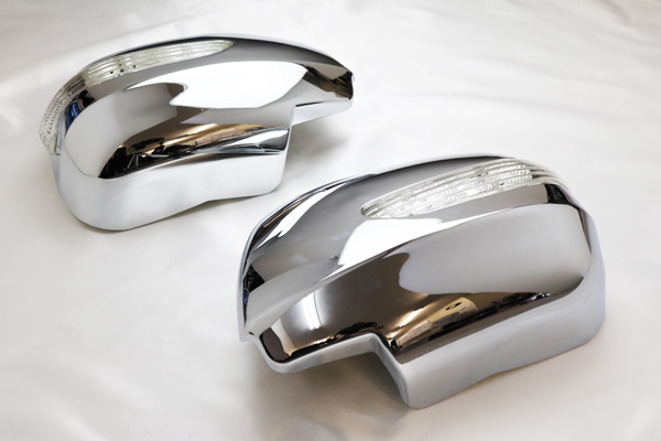 トヨタ アルファード 10 系 15 系 前期 LED クローム メッキ ドア ミラーカバーの通販は