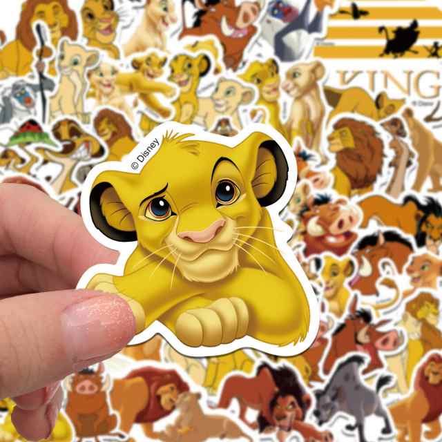 送料無料】ディズニーステッカー ライオンキング The Lion King ウォルト・ディズニー ウォールスッテッカー 壁紙シール  wallsticker disney 3〜6cm*50枚セット JL1の通販はau PAY マーケット - DECOSTE | au PAY  マーケット－通販サイト