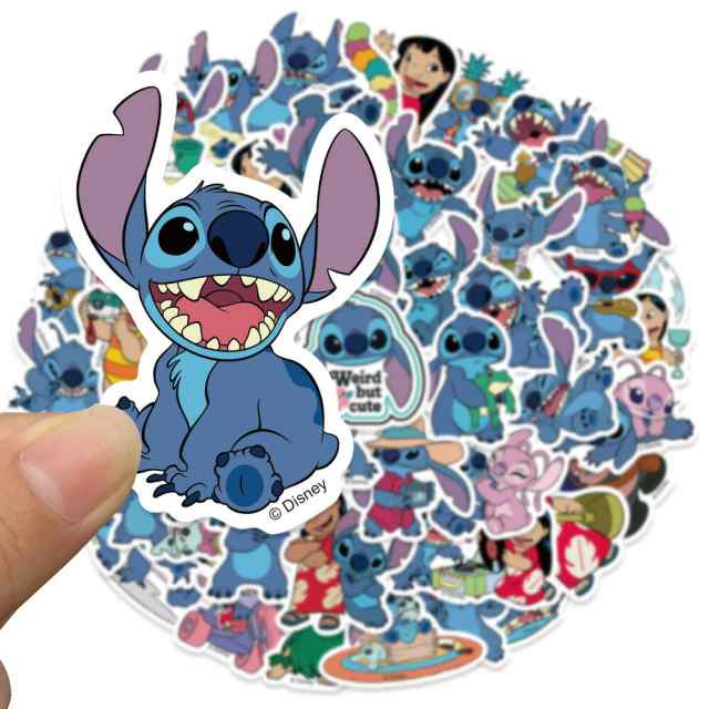 送料無料】ディズニー リロ＆スティッチ ステッカー Disney stitch ウォルト・ディズニー ウォールスッテッカー 壁紙シール  wallsticker disney 3〜6cm*50枚セット JST2の通販はau PAY マーケット - DECOSTE | au PAY  マーケット－通販サイト