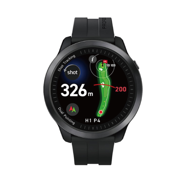 ボイスキャディ T12PRO GPS ゴルフウォッチ ブラック 腕時計型