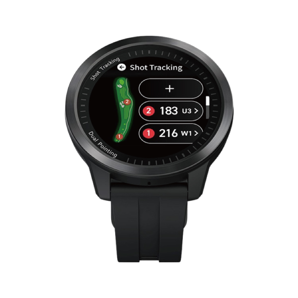 ボイスキャディ T12PRO GPS ゴルフウォッチ ブラック 腕時計型